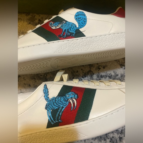 Gucci X Freya Hartas Ace Sneaker - Picture 2 of 9